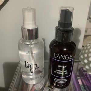 Lange set of 3  Rival heat protector hydrating mist